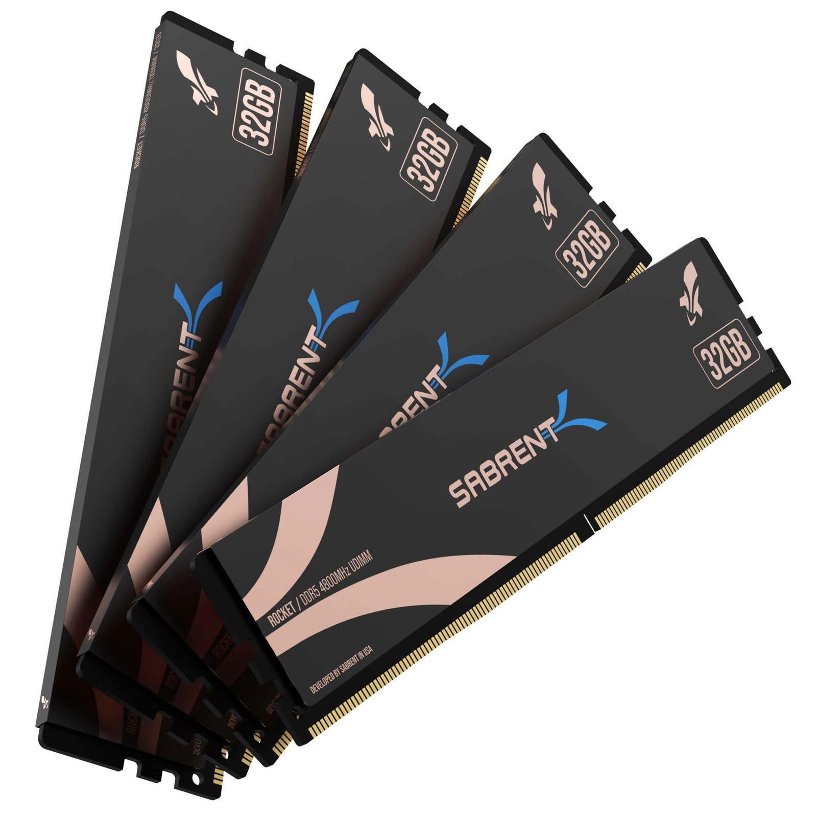 Sabrent_Rocket_DDR5_128GB_U-DIMM_4800MHz_Memory_Kit__4x32GB_ - Tech Spot Sabrent Rocket DDR5 128GB U-DIMM 4800MHz Memory Kit (4x32GB)