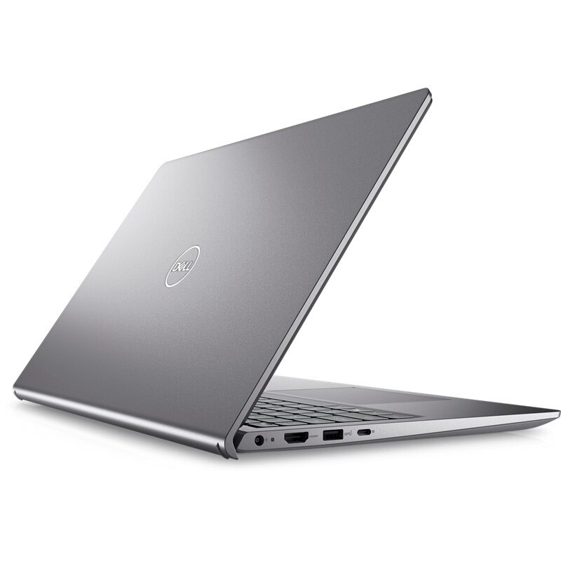 Dell Vostro 15 3530 - Gray - Port View - Tech Spot Dell Vostro 15 3530 Laptop - Gray Aluminum - Port View