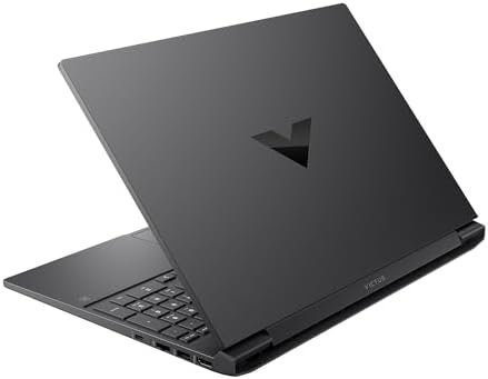 HP Victus 15 Silver - View 4 - Tech Spot HP Victus 15 Gaming Laptop Silver - Port View
