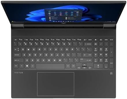 HP Victus 15 Silver - View 5 - Tech Spot HP Victus 15 Gaming Laptop Silver - Closed View